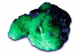 Fluorescent, Gemmy Adamite Crystals on Matrix - Mexico #356625-1